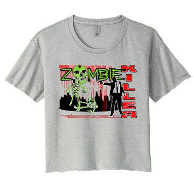 Zombie Killer Women's Crop Top Tee