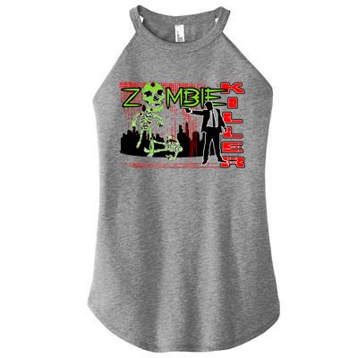 Zombie Killer Women's Perfect Tri Rocker Tank