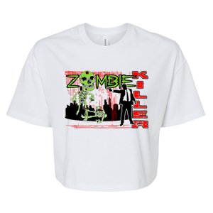 Zombie Killer Bella+Canvas Jersey Crop Tee