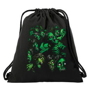 Zombie Pile Drawstring Bag