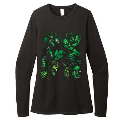 Zombie Pile Womens CVC Long Sleeve Shirt