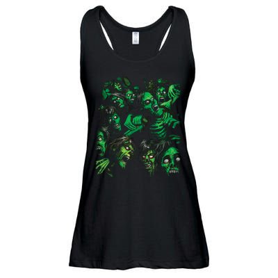 Zombie Pile Ladies Essential Flowy Tank