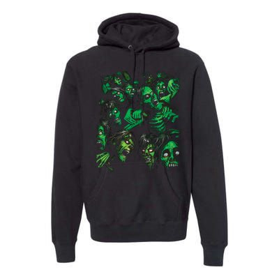 Zombie Pile Premium Hoodie