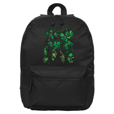 Zombie Pile 16 in Basic Backpack