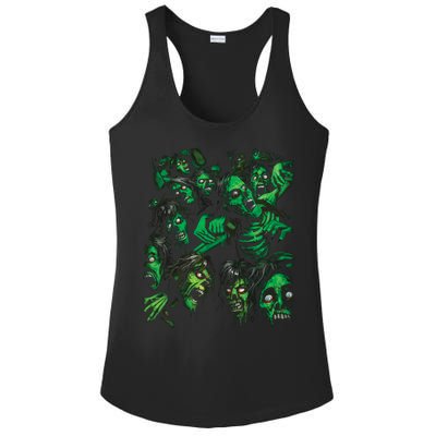 Zombie Pile Ladies PosiCharge Competitor Racerback Tank