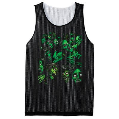 Zombie Pile Mesh Reversible Basketball Jersey Tank