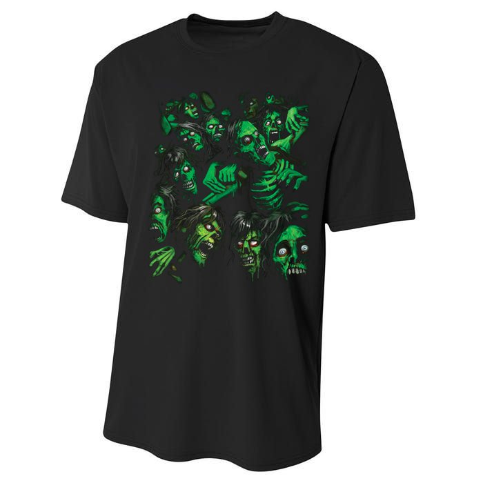 Zombie Pile Performance Sprint T-Shirt