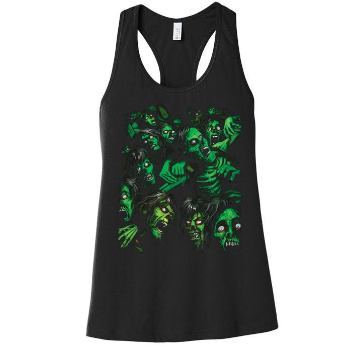 Zombie Pile Women's Racerback Tank