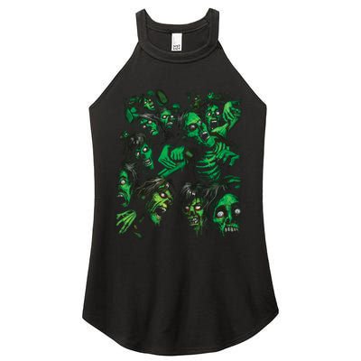 Zombie Pile Women's Perfect Tri Rocker Tank