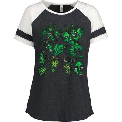 Zombie Pile Enza Ladies Jersey Colorblock Tee