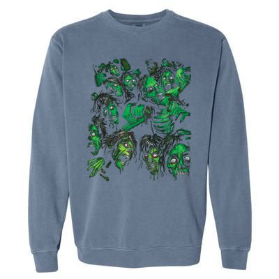 Zombie Pile Garment-Dyed Sweatshirt