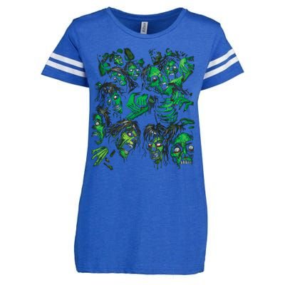 Zombie Pile Enza Ladies Jersey Football T-Shirt