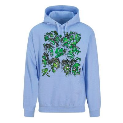 Zombie Pile Unisex Surf Hoodie