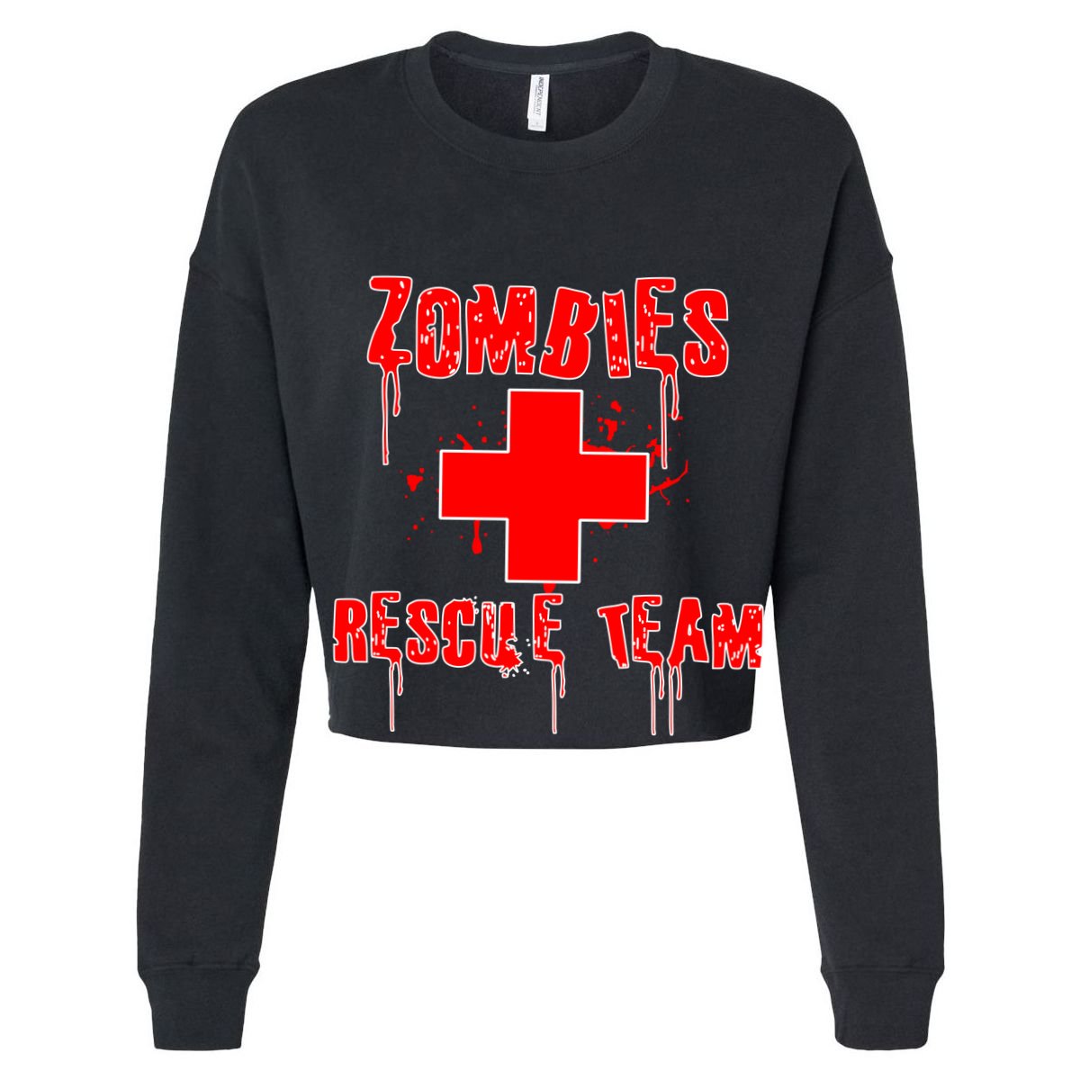 Zombie Rescue Team Cooling Performance Crew T-Shirt