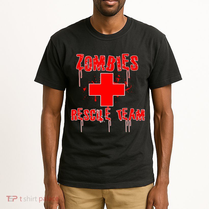 Zombie Rescue Team Tall T-Shirt