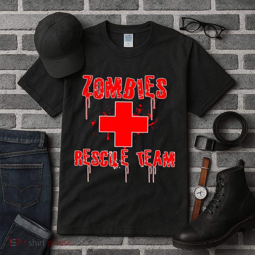 Zombie Rescue Team Tall T-Shirt