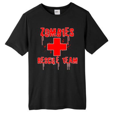 Zombie Rescue Team Tall Fusion ChromaSoft Performance T-Shirt