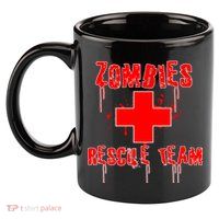 Zombie Rescue Team 11oz C Handle Ceramic Mug