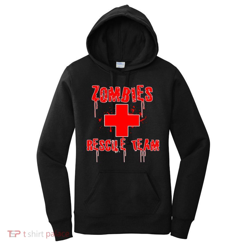 Zombie Rescue Team Women's Pullover Hoodie