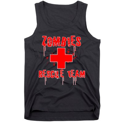Zombie Rescue Team Tank Top