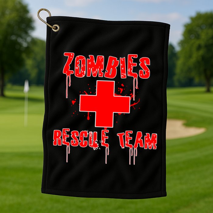 Zombie Rescue Team Golf Towel