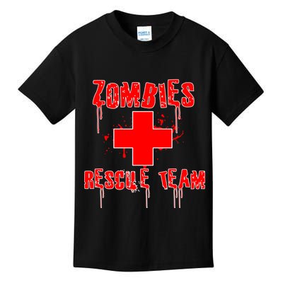 Zombie Rescue Team Kids T-Shirt