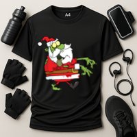 Zombie Santa Cooling Performance Crew T-Shirt