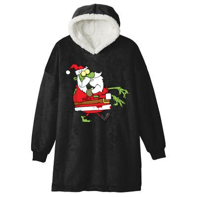 Zombie Santa Hooded Wearable Blanket