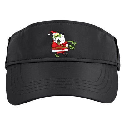 Zombie Santa Adult Drive Performance Visor