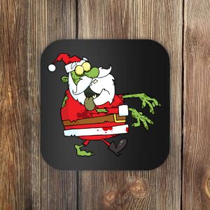 Zombie Santa Coaster