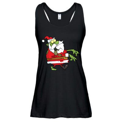 Zombie Santa Ladies Essential Flowy Tank