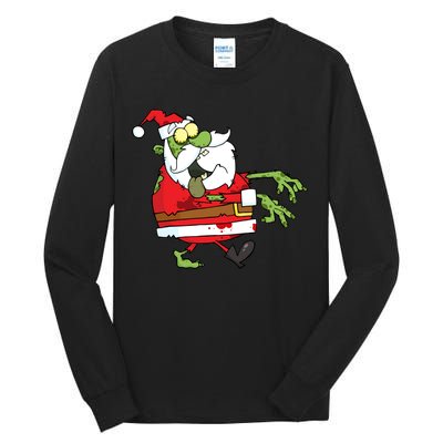 Zombie Santa Tall Long Sleeve T-Shirt