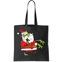 Zombie Santa Tote Bag