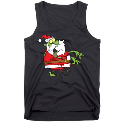 Zombie Santa Tank Top