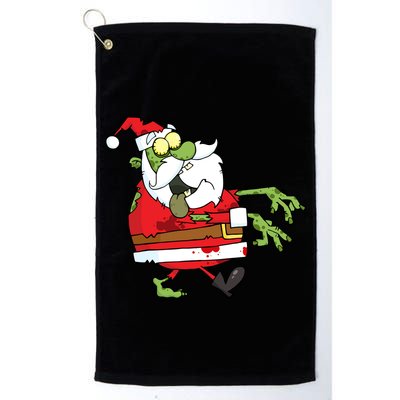 Zombie Santa Golf Towel