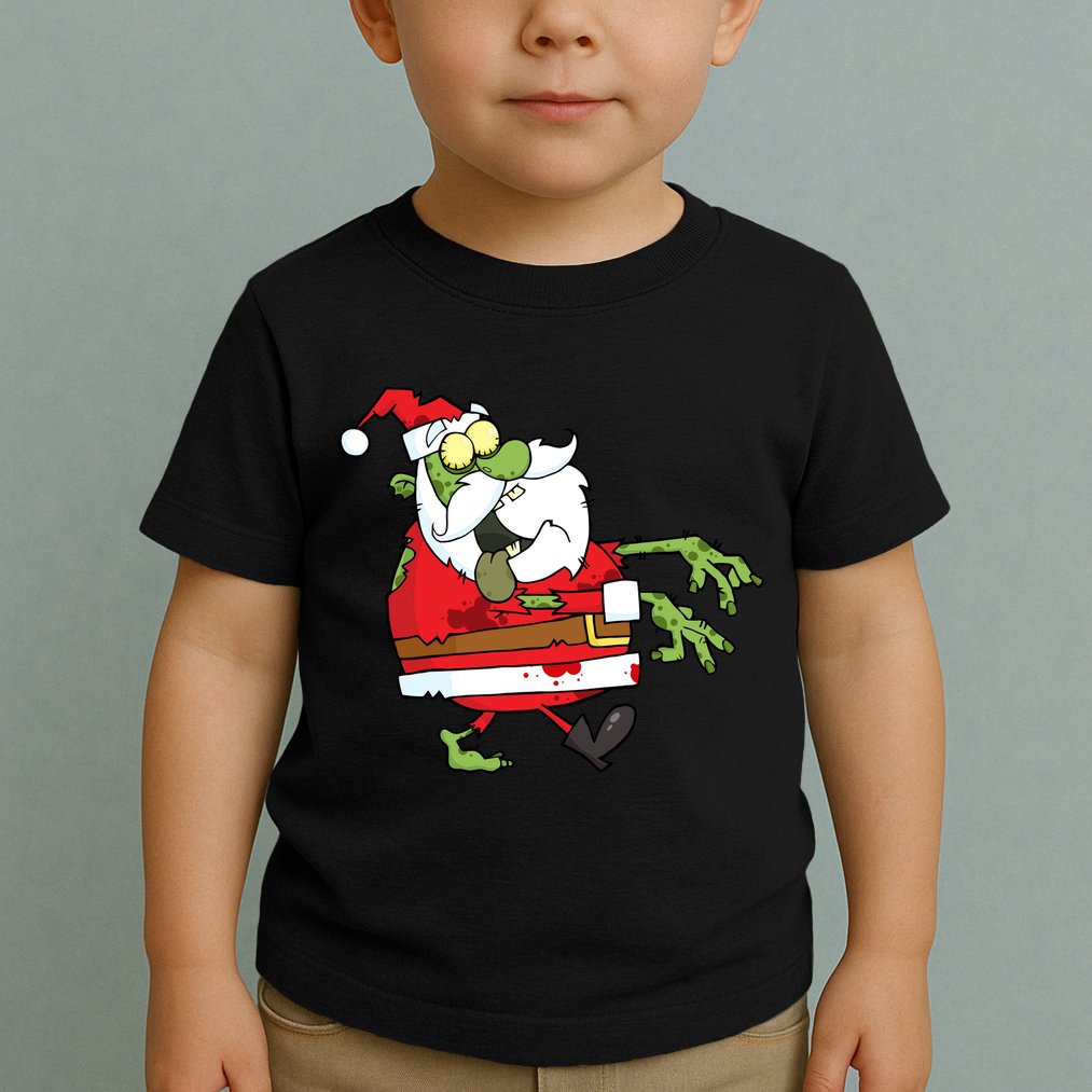 Zombie Santa Toddler T-Shirt