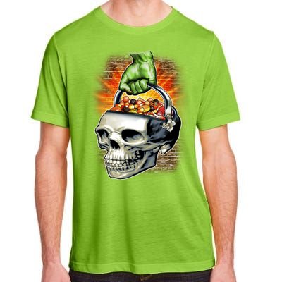 Zombie Skull Candy Bucket Adult ChromaSoft Performance T-Shirt