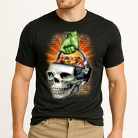 Zombie Skull Candy Bucket Performance Shirt