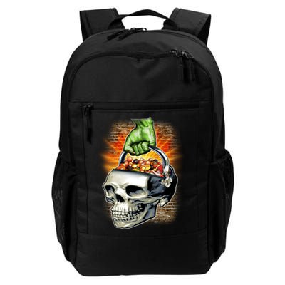 Zombie Skull Candy Bucket Backpack