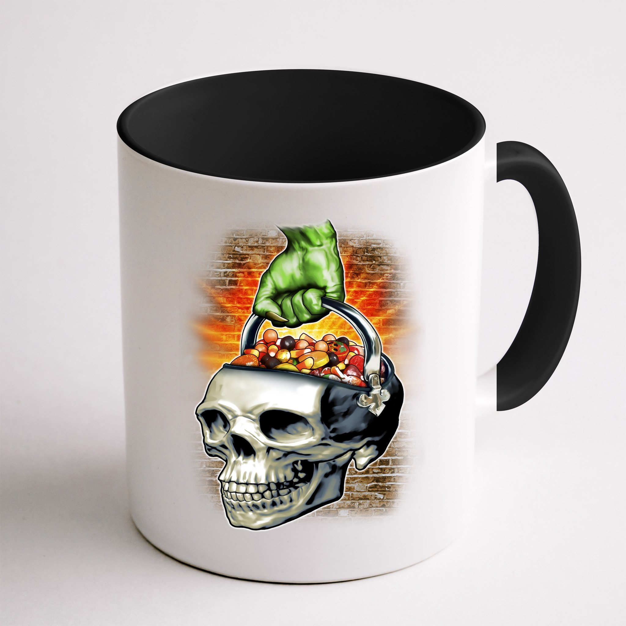 Zombie Skull Candy Bucket Mug