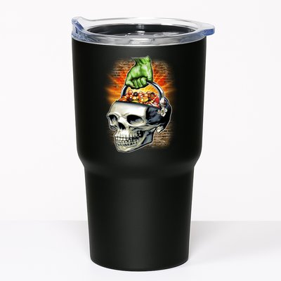 Zombie Skull Candy Bucket Tumbler
