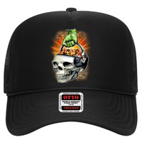 Zombie Skull Candy Bucket Hat