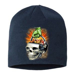 Zombie Skull Candy Bucket Sustainable Beanie