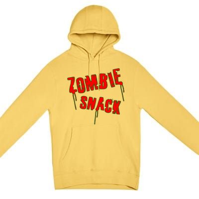 Zombie Snack Premium Pullover Hoodie