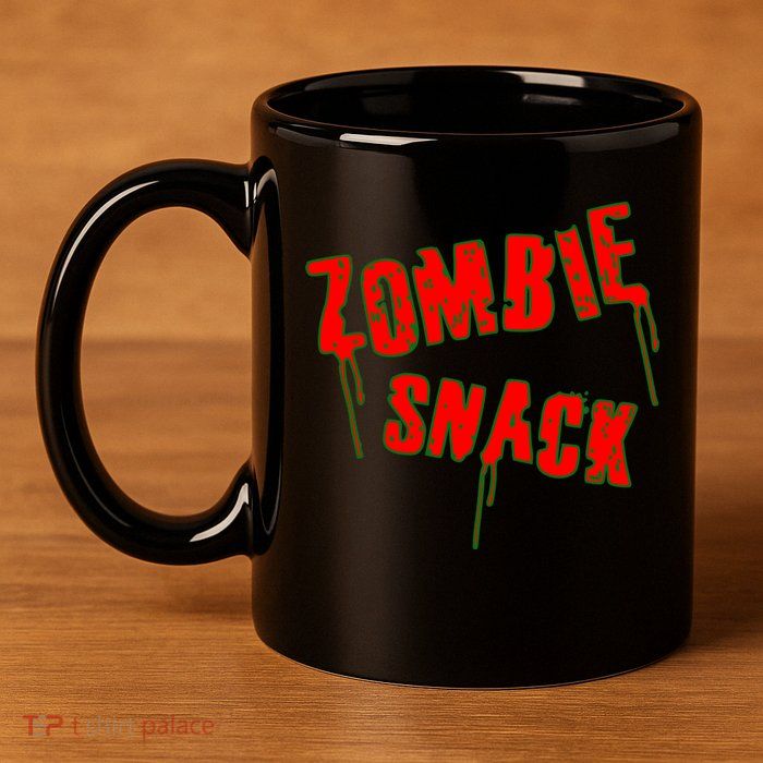 Zombie Snack 11oz C Handle Ceramic Mug