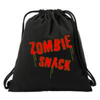 Zombie Snack Drawstring Bag