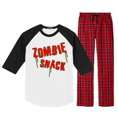 Zombie Snack Raglan Sleeve Pajama Set