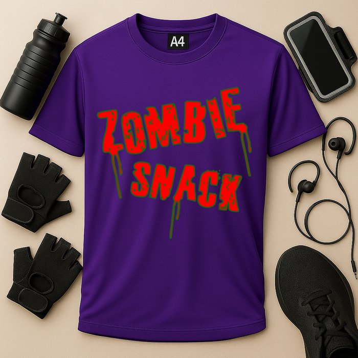 Zombie Snack Cooling Performance Crew T-Shirt