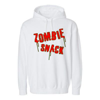 Zombie Snack Garment-Dyed Fleece Hoodie