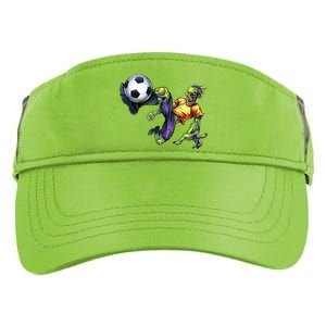 Zombie Soccer Kick Adult Drive Performance Visor